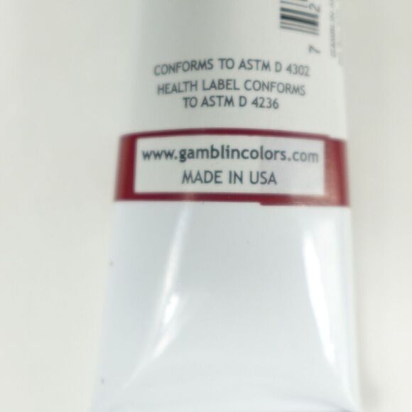 Gamblin Artist Oil Colors Alizarin Permanent 37ml Series 3 - Picture 5 of 5